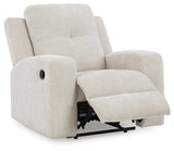 Danum Stone Manual Recliner by Ashley at Eve Furniture