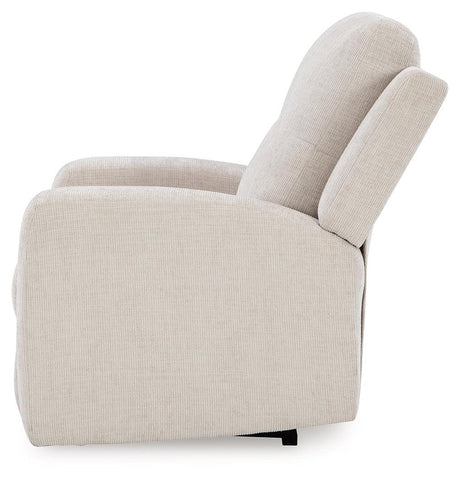 Danum Stone Manual Recliner by Ashley at Eve Furniture