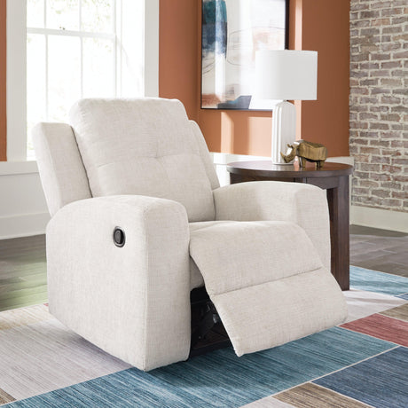 Danum Stone Manual Recliner by Ashley at Eve Furniture