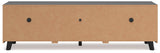 Danziar Black 72" TV Stand by Ashley at Eve Furniture