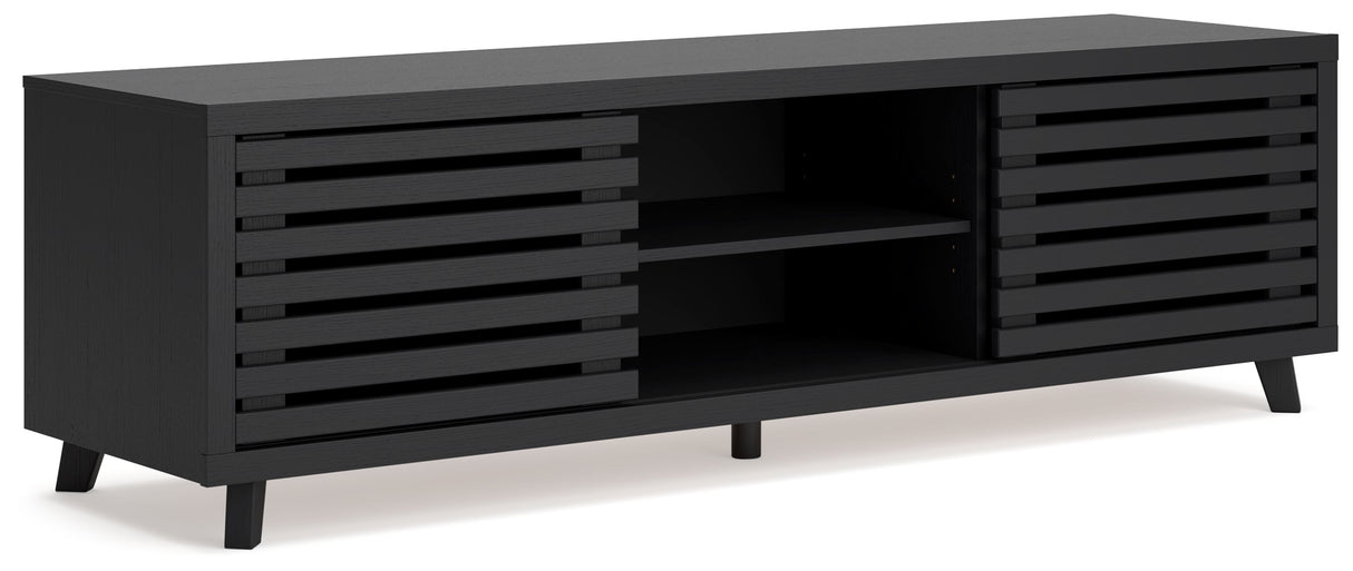 Danziar Black 72" TV Stand