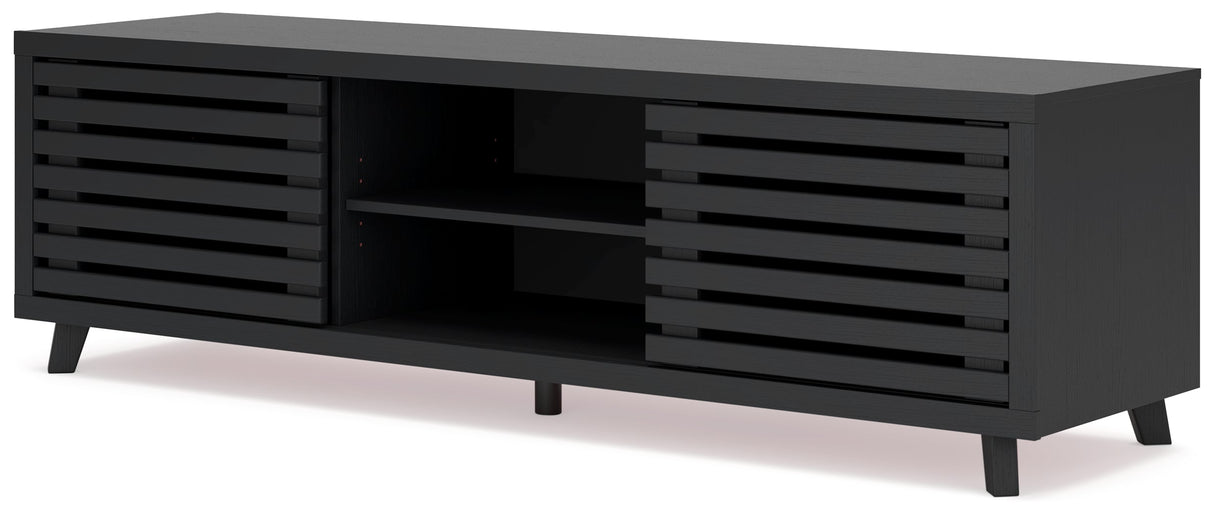 Danziar Black 72" TV Stand