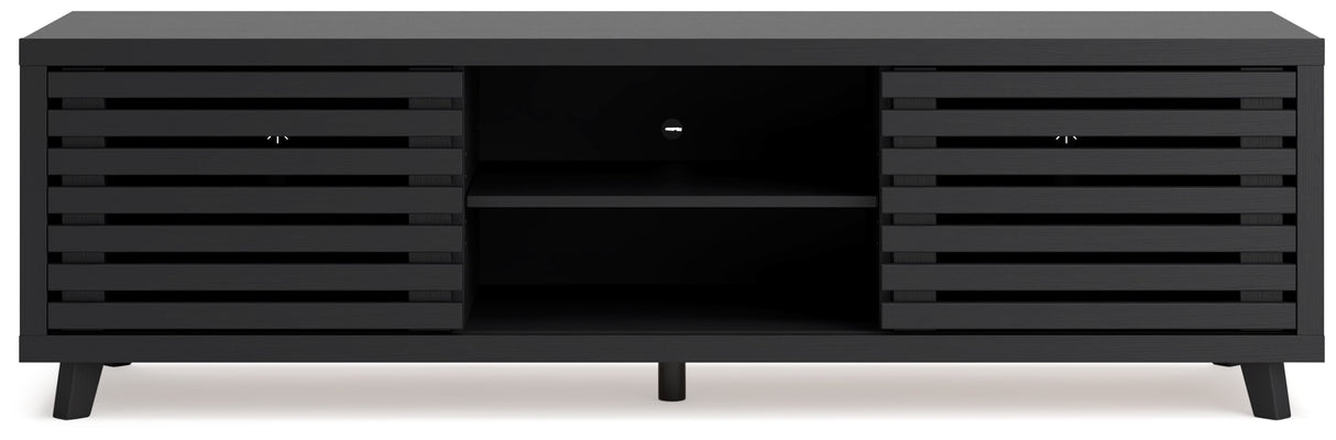 Danziar Black 72" TV Stand