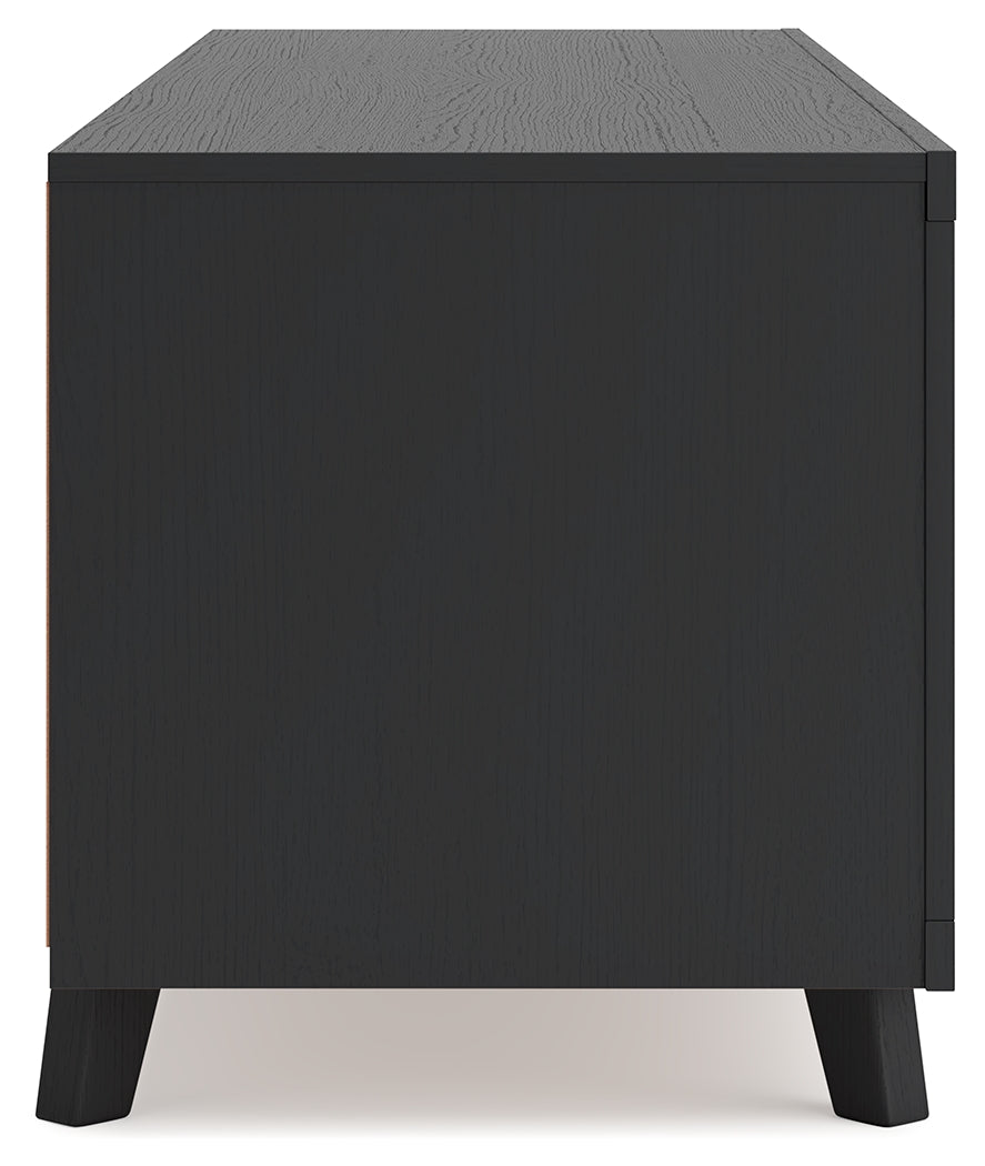 Danziar Black 72" TV Stand