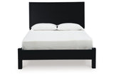 Danziar Black Queen Platform Bed by Ashley at Eve Furniture