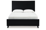Danziar Black Queen Platform Bed by Ashley at Eve Furniture