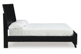 Danziar Black Queen Platform Bed by Ashley at Eve Furniture