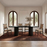 Daphne Black Large Dining Table by Moe's Home at Eve Furniture