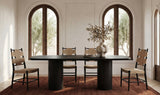 Daphne Dining Table Large Black by Moe's Home at Eve Furniture