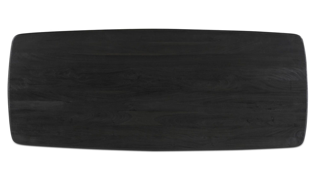 Daphne Dining Table Large Black by Moe's Home at Eve Furniture