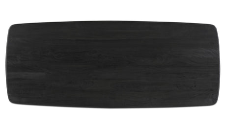 Daphne Dining Table Large Black by Moe's Home at Eve Furniture