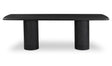 Daphne Dining Table Large Black by Moe's Home at Eve Furniture
