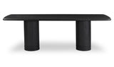 Daphne Dining Table Large Black by Moe's Home at Eve Furniture
