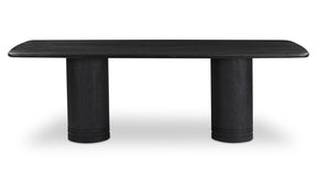 Daphne Dining Table Large Black by Moe's Home at Eve Furniture