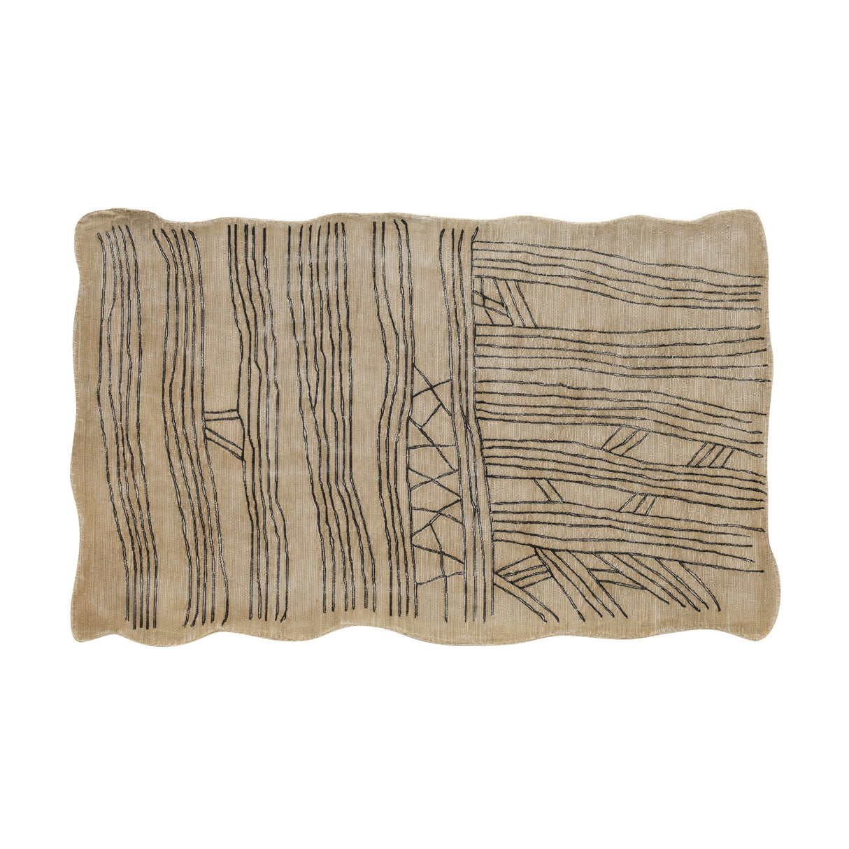 Daphne Natural Hand Tufted Wool Area Rug 5'X8' by TOV Furniture at Eve Furniture