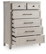 Darbonton Dove White Chest of Drawers by Ashley at Eve Furniture
