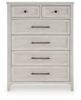 Darbonton Dove White Chest of Drawers by Ashley at Eve Furniture