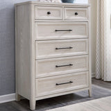 Darbonton Dove White Chest of Drawers by Ashley at Eve Furniture