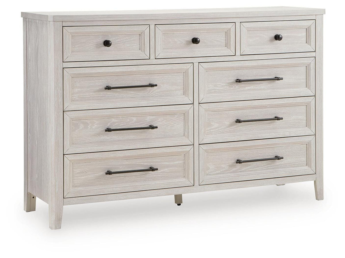 Darbonton Dove White Dresser by Ashley at Eve Furniture