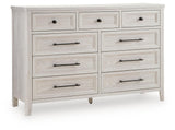 Darbonton Dove White Dresser by Ashley at Eve Furniture