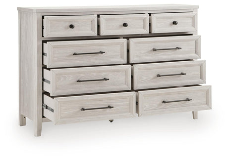 Darbonton Dove White Dresser by Ashley at Eve Furniture