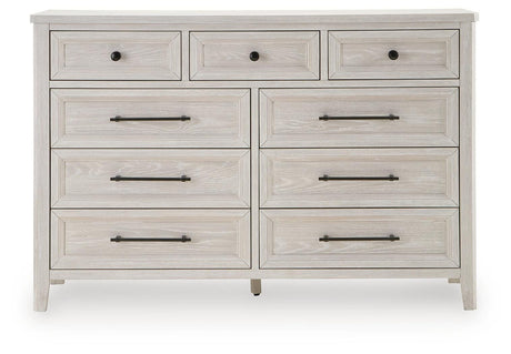 Darbonton Dove White Dresser by Ashley at Eve Furniture