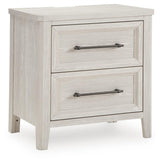 Darbonton Dove White Nightstand by Ashley at Eve Furniture