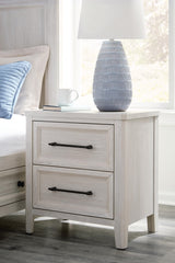 Darbonton Dove White Nightstand by Ashley at Eve Furniture