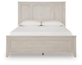 Darbonton Dove White Queen Panel Storage Bed by Ashley at Eve Furniture