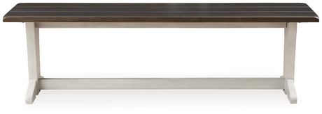 Darborn Gray/Brown 62" Dining Bench