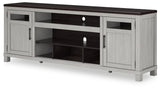 Darborn Gray/Brown 88" TV Stand