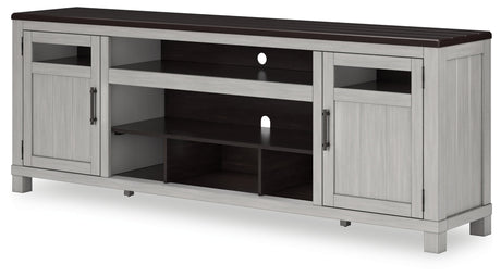 Darborn Gray/Brown 88" TV Stand