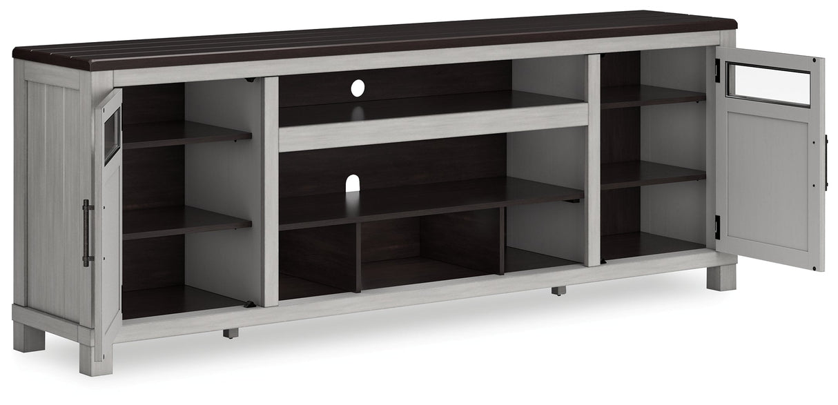 Darborn Gray/Brown 88" TV Stand