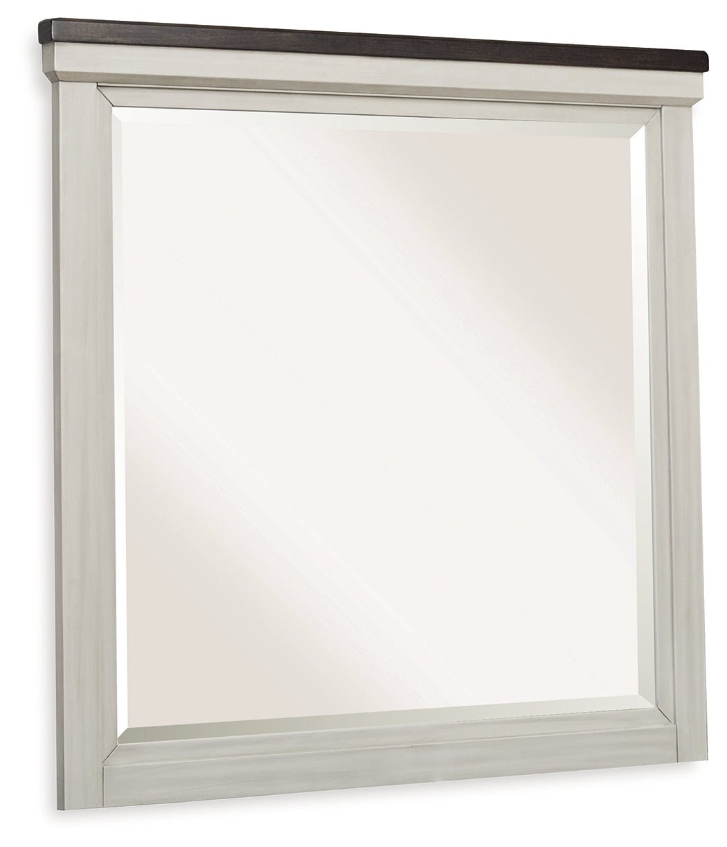 Darborn Gray/Brown Bedroom Mirror