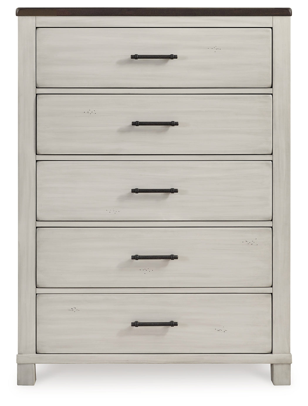 Darborn Gray/Brown Chest of Drawers