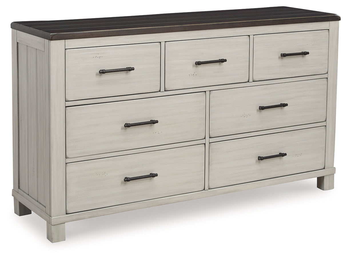 Darborn Gray/Brown Dresser