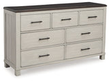 Darborn Gray/Brown Dresser