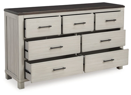 Darborn Gray/Brown Dresser