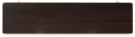 Darborn Gray/Brown 62" Dining Bench by Ashley at Eve Furniture