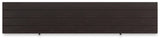 Darborn Gray/Brown 88" TV Stand by Ashley at Eve Furniture