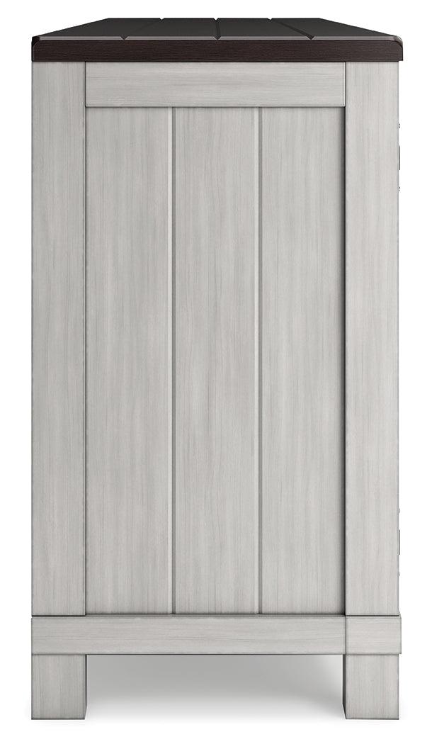 Darborn Gray/Brown 88" TV Stand by Ashley at Eve Furniture