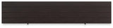 Darborn Gray/Brown 88" TV Stand by Ashley at Eve Furniture