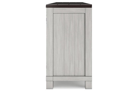 Darborn Gray/Brown 88" TV Stand with Electric Fireplace by Ashley at Eve Furniture