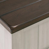 Darborn Gray/Brown Chairside End Table by Ashley at Eve Furniture