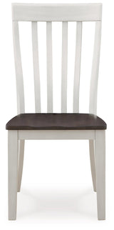 Darborn Gray/Brown Dining Chair, Set of 2 by Ashley at Eve Furniture