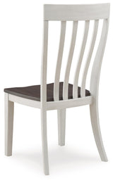 Darborn Gray/Brown Dining Chair, Set of 2 by Ashley at Eve Furniture