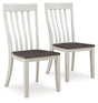 Darborn Gray/Brown Dining Chair, Set of 2 by Ashley at Eve Furniture