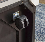 Darborn Gray/Brown Lift Top Coffee Table by Ashley at Eve Furniture