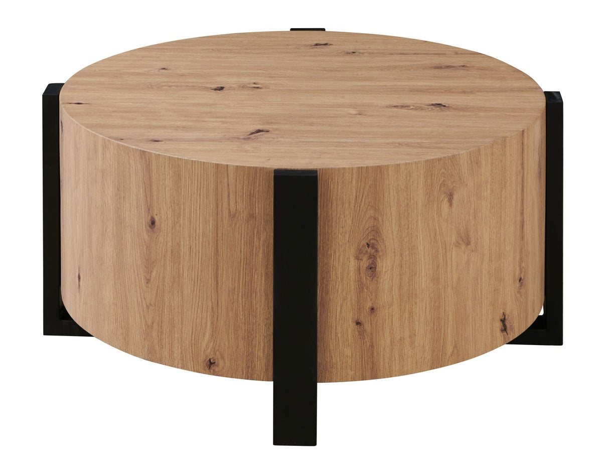 Darcie Faux-Wood Coffee Table