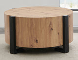 Darcie Faux-Wood Coffee Table